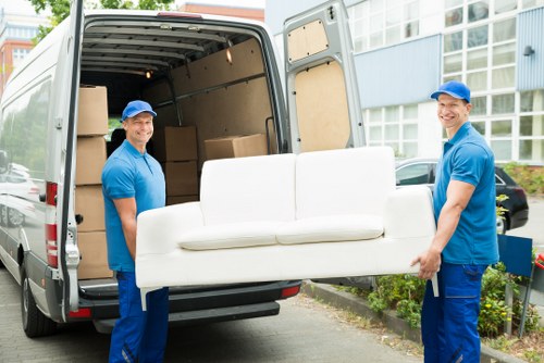 Man with a van in Wimbledon helping with local moving services