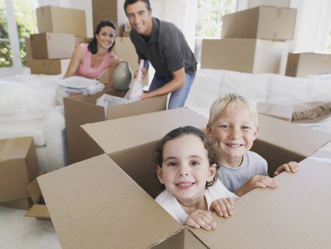 Removal team handling household items in Wimbledon