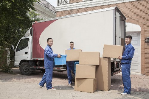 Customer complaint being reviewed during a removals service