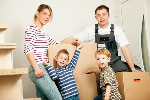 Local house removals planning in Wimbledon street