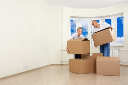 Wimbledon flat move with loading and transport support