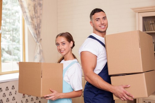 Packing and loading assistance for Wimbledon move