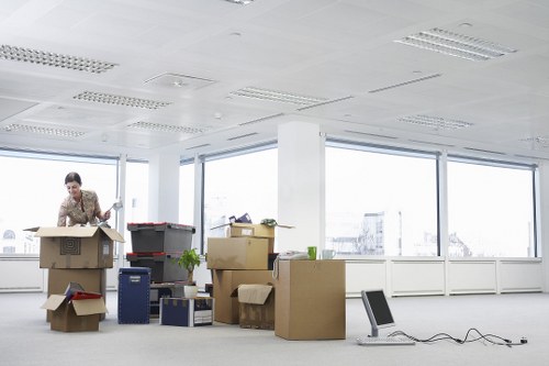 Careful handling of student belongings in a Wimbledon flat