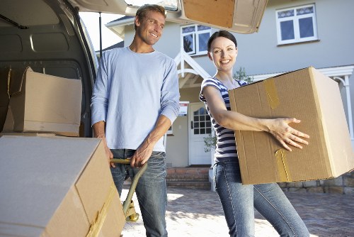 Customer booking and quotation paperwork for a removal service